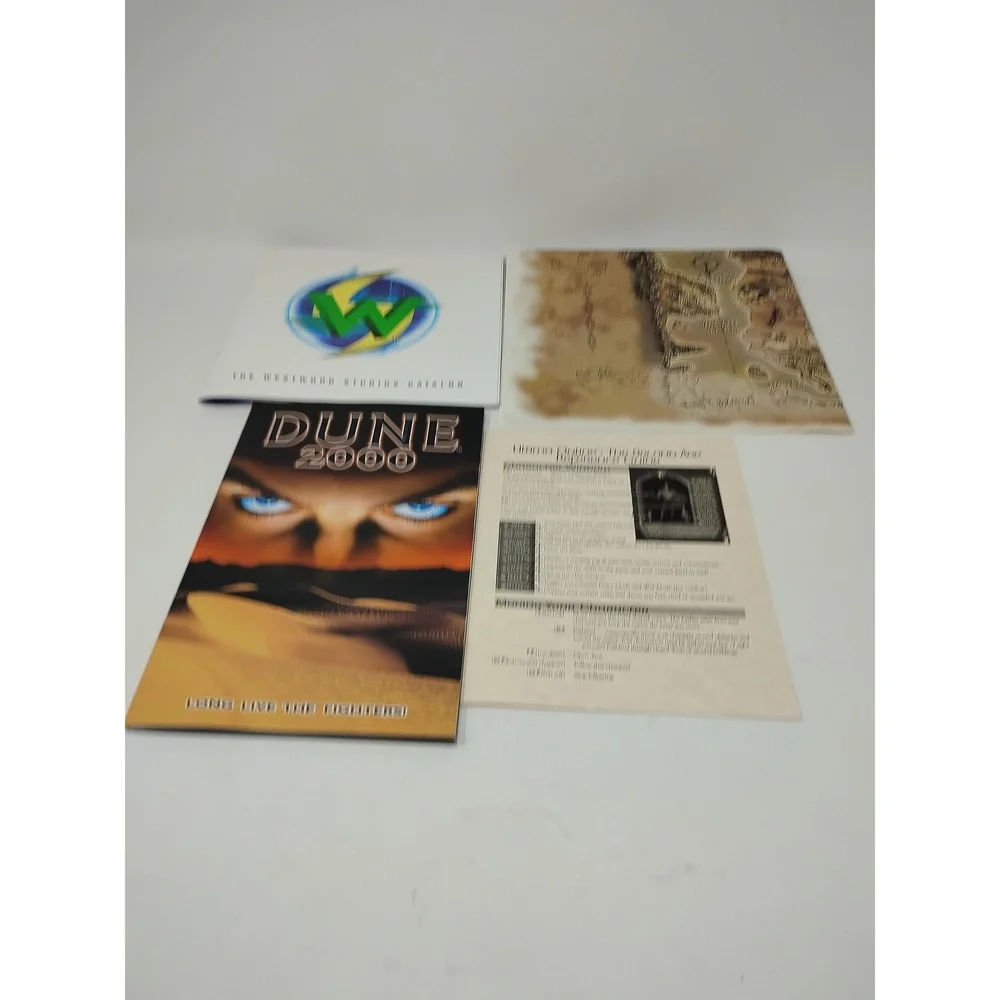 Dune 2000 Westwood Studios PC CD-ROM Big Box RTS Strategy Game 1998 Complete